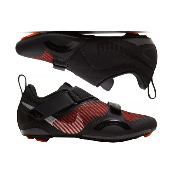 $120 NWB Women’s Nike Superrep Cycle Cycling Indoor Shoe CJ0775 008 Black Orange - Picture 2 of 9